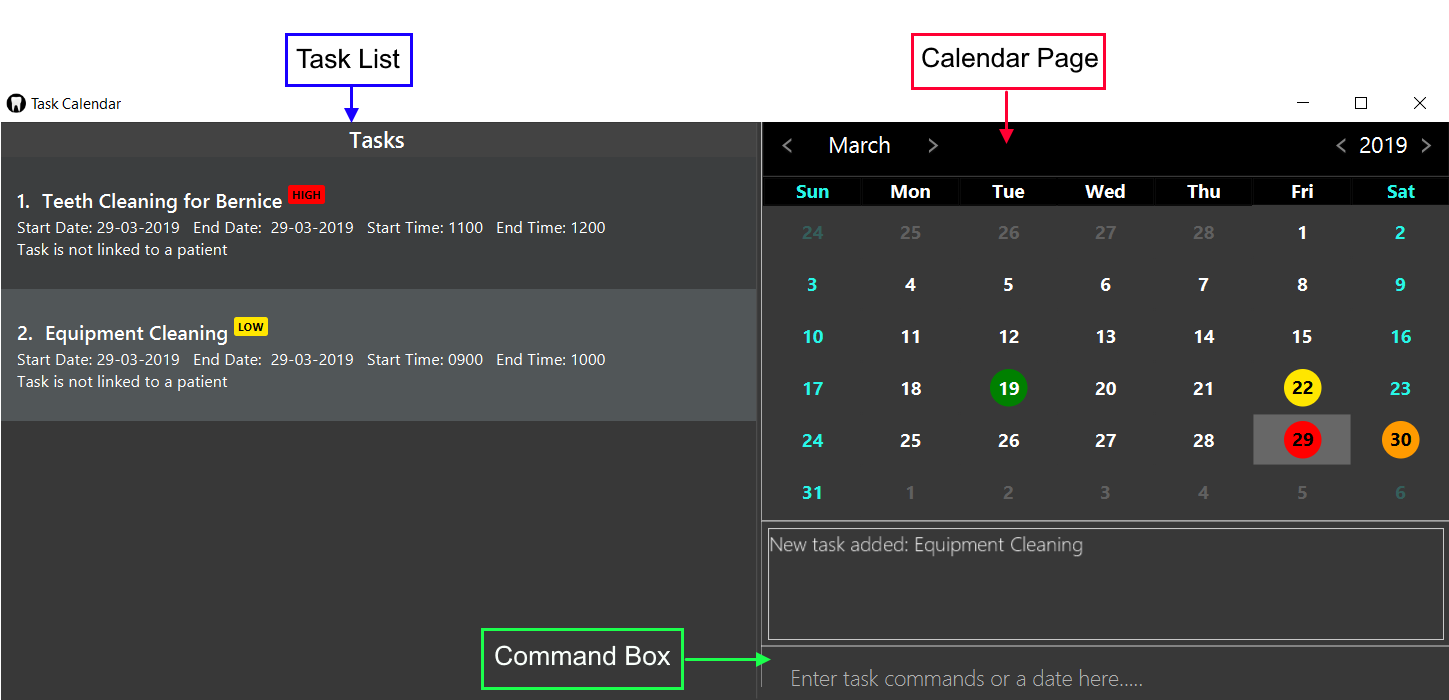 TaskCalendarUG